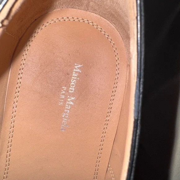 Maison Martin Margiela Black Tabi Derby Shoes